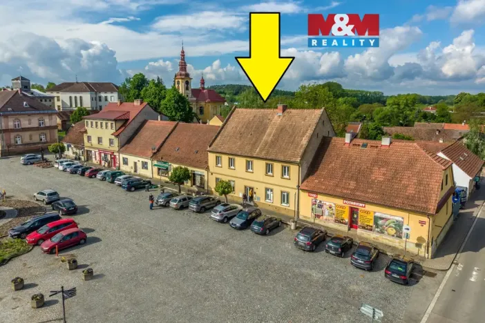 Prodej rodinného domu, Kopidlno, náměstí Hilmarovo, 230 m2
