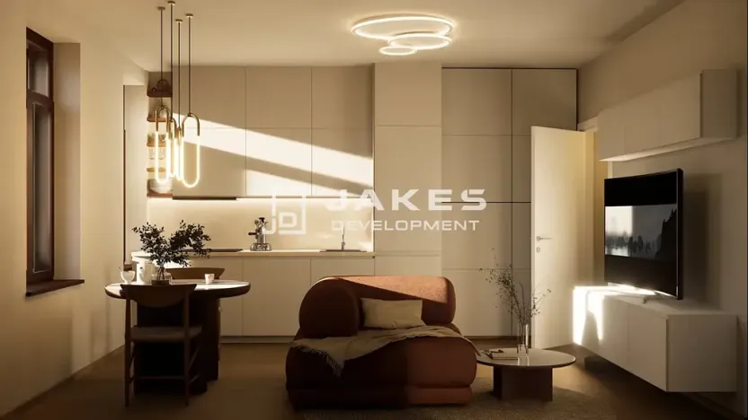 Prodej bytu 2+kk, Praha - Smíchov, Grafická, 43 m2