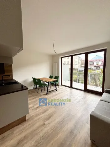 Pronájem bytu 2+kk, Vrchlabí, Labská, 45 m2