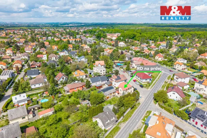 Prodej rodinného domu, Praha - Újezd nad Lesy, Chabeřická, 187 m2