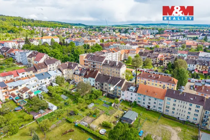 Prodej bytu 1+1, Písek - Budějovické Předměstí, Erbenova, 32 m2