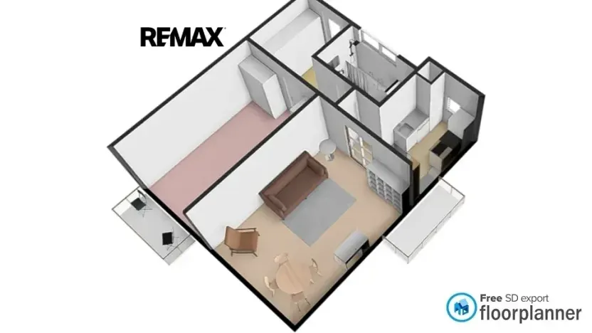 Pronájem bytu 2+1, Praha - Koloděje, U Floriána, 54 m2