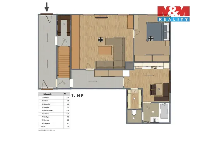 Prodej rodinného domu, Těšovice, 135 m2