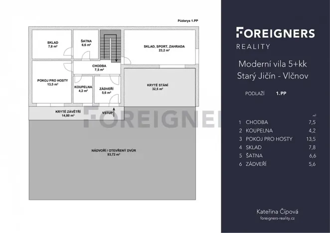 Prodej rodinného domu, Starý Jičín, 190 m2