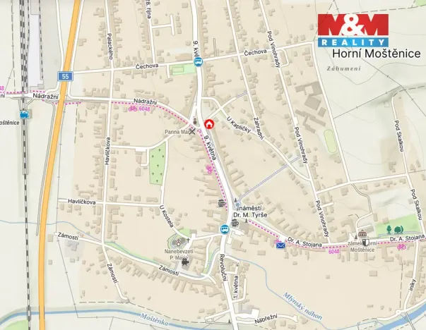 Prodej bytu 1+kk, Horní Moštěnice, U Kapličky, 30 m2