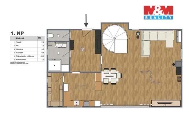 Prodej rodinného domu, Církvice - Jakub, 153 m2