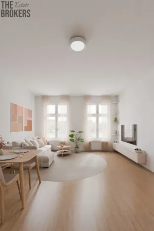 Prodej bytu 2+kk, Praha - Košíře, Plzeňská, 51 m2