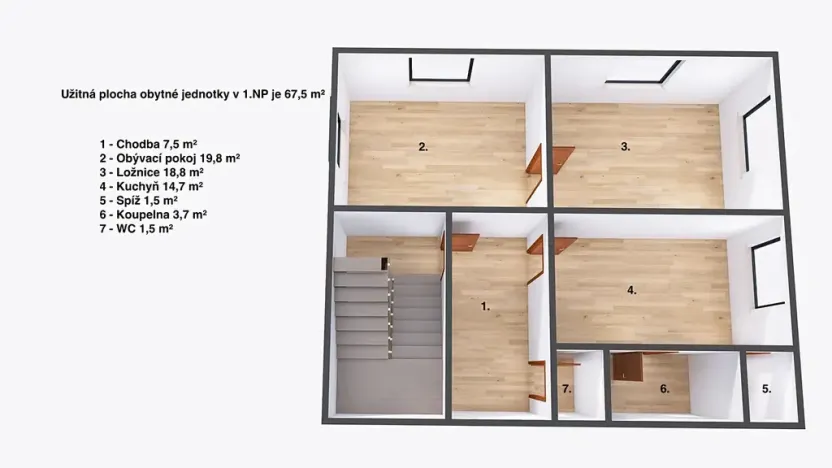 Prodej rodinného domu, Nová Paka, Svobody, 279 m2