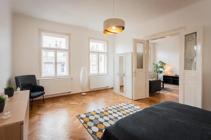 Pronájem bytu 2+kk, Praha - Nové Město, Lípová, 57 m2