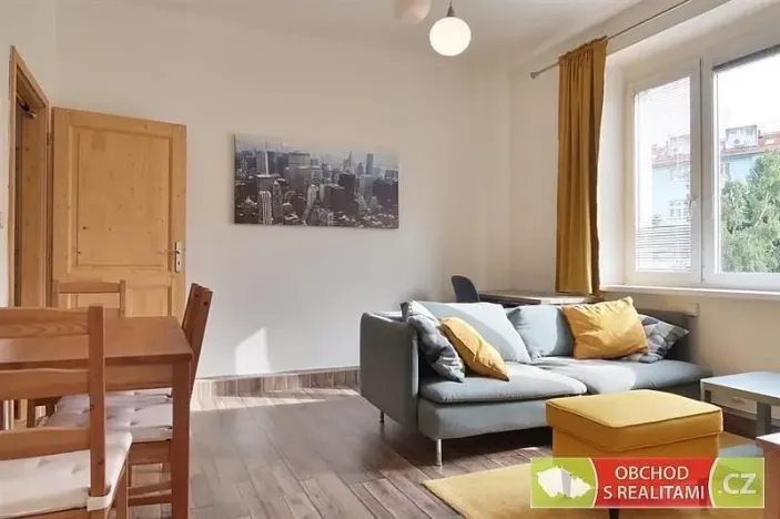Pronájem bytu 2+kk, Praha, Zikova, 49 m2