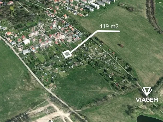 Prodej zahrady, Šluknov, 419 m2