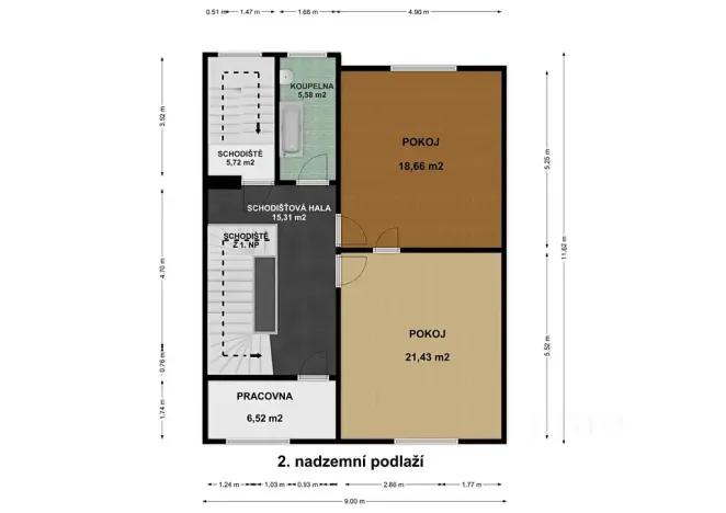 Prodej rodinného domu, Brno, Mučednická, 225 m2
