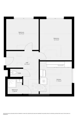 Pronájem bytu 2+1, Stráž pod Ralskem, Hornická, 52 m2