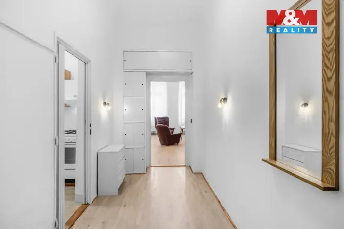 Pronájem bytu 2+1, Praha - Nové Město, Růžová, 60 m2