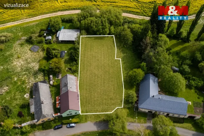 Prodej pozemku pro bydlení, Bor - Vysočany, 1458 m2