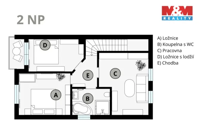 Prodej rodinného domu, Nymburk, Josefa Červeného, 120 m2