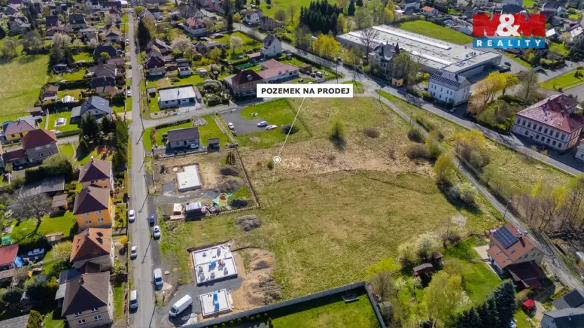 Prodej pozemku pro bydlení, Varnsdorf, Ernsta Thällmanna, 1312 m2