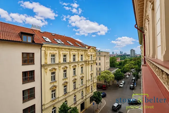Pronájem bytu 4+kk, Praha - Nové Město, Lublaňská, 90 m2