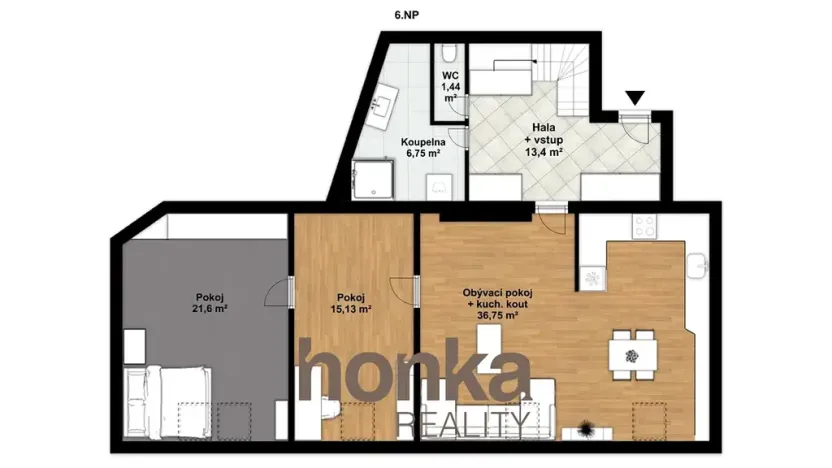 Prodej bytu 5+kk, Praha - Libeň, Na Rokytce, 150 m2