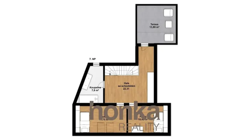 Prodej bytu 5+kk, Praha - Libeň, Na Rokytce, 150 m2