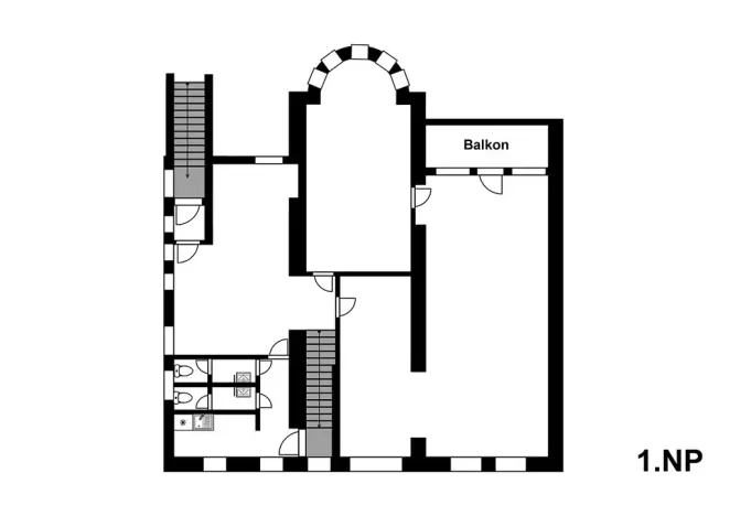 Pronájem kanceláře, Ostrava, Českobratrská, 580 m2