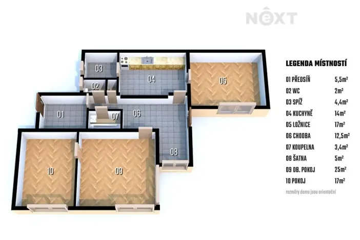 Prodej rodinného domu, Lanžhot, U stadionu, 142 m2