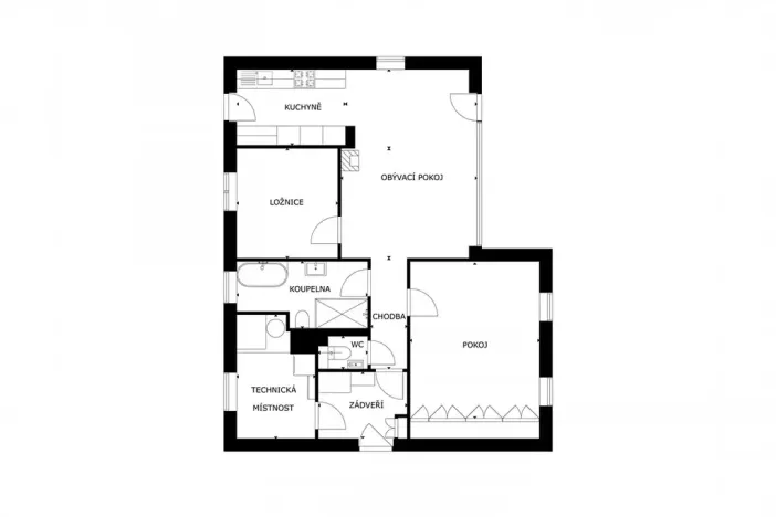 Prodej rodinného domu, Lochovice, 104 m2
