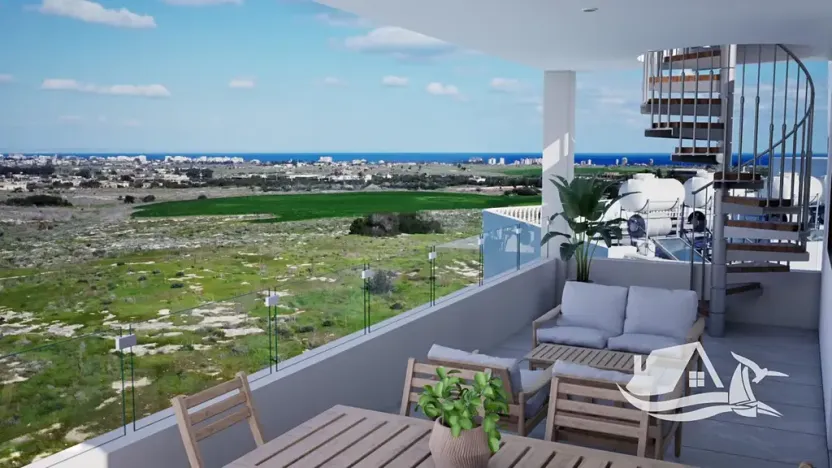 Prodej bytu 2+1, Deryneia, Kypr, 78 m2