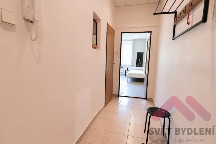 Pronájem bytu 1+kk, Praha - Vršovice, Tolstého, 28 m2