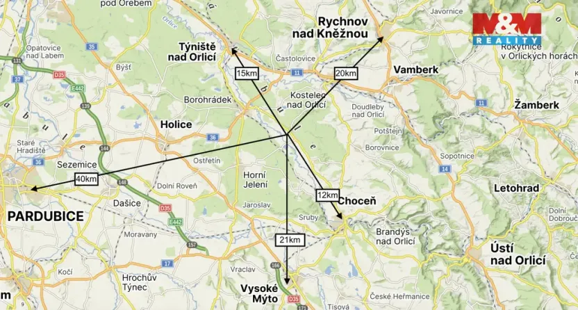 Prodej rodinného domu, Čermná nad Orlicí - Číčová, 57 m2