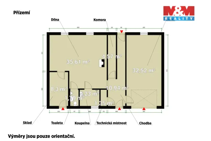 Prodej rodinného domu, Přimda - Mlýnec, 433 m2