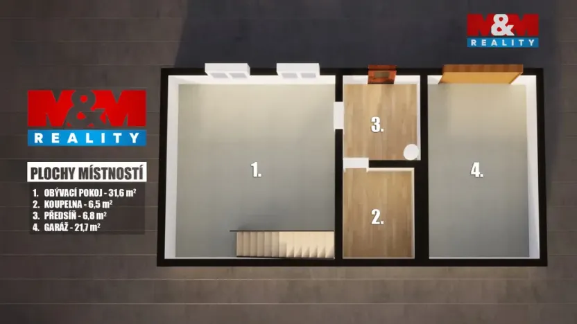 Pronájem bytu 3+kk, Zásmuky - Nesměň, 82 m2