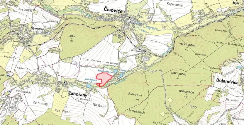 Prodej pole, Čisovice, 61515 m2