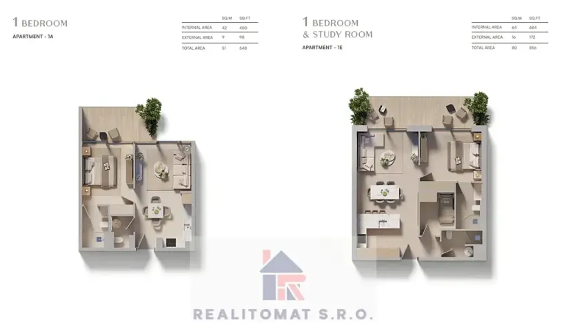 Prodej bytu 3+kk, Dubaj, Spojené arabské emiráty, 120 m2
