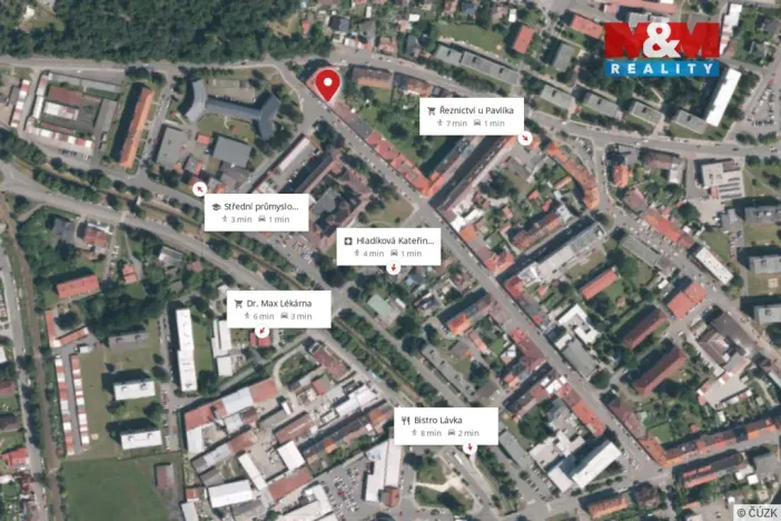 Pronájem bytu 1+1, Klatovy - Klatovy II, Masarykova, 43 m2