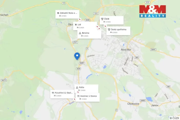 Prodej pozemku pro bydlení, Skalice u České Lípy, 1043 m2