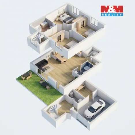 Pronájem bytu 4+kk, Nymburk, Na Splavech, 134 m2