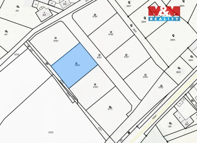 Prodej pozemku pro bydlení, Malešov, 1044 m2