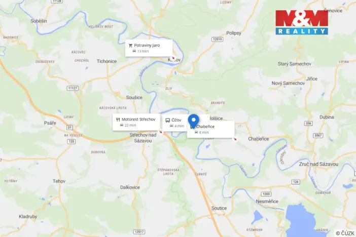 Prodej mobilheimu, Chabeřice - Čížov, 17 m2