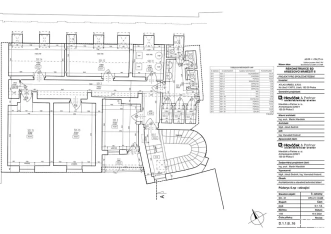 Prodej ubytování, Praha - Smíchov, Arbesovo náměstí, 930 m2