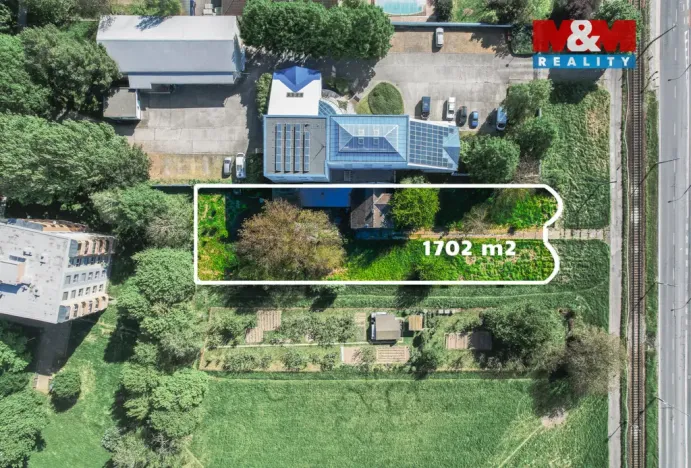 Prodej komerčního pozemku, Otrokovice, Zlínská, 1702 m2