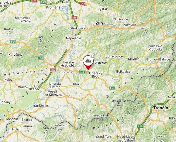Prodej pozemku, Drslavice, 1148 m2