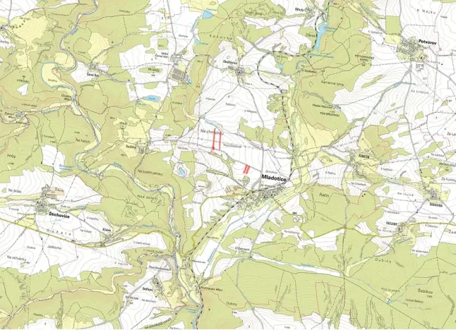Prodej pole, Mladotice, 12485 m2