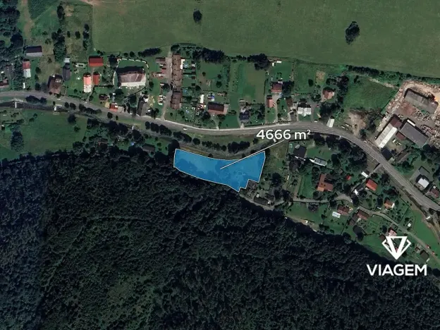 Prodej podílu pozemku pro bydlení, Město Albrechtice, 1166 m2