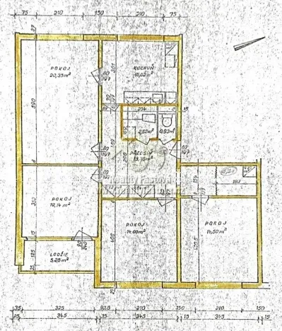 Pronájem bytu 4+1, Plzeň, Západní, 99 m2