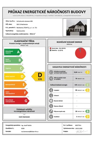 Prodej rodinného domu, Nechanice, Za Kulturním domem, 250 m2