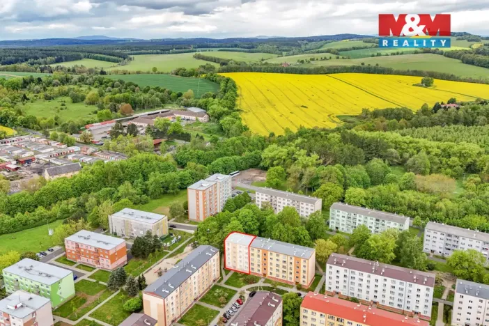 Prodej bytu 2+1, Cheb, Kosmonautů, 54 m2