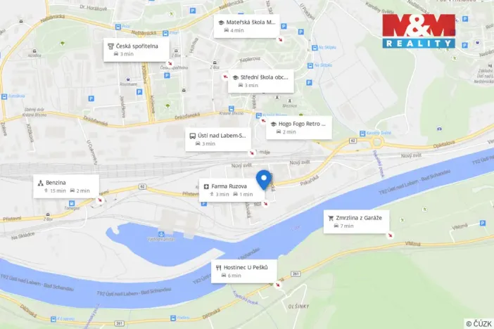 Prodej pozemku pro bydlení, Ústí nad Labem, Pekařská, 589 m2
