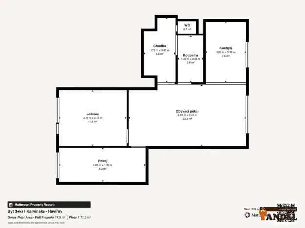 Prodej bytu 3+1, Havířov, Karvinská, 62 m2