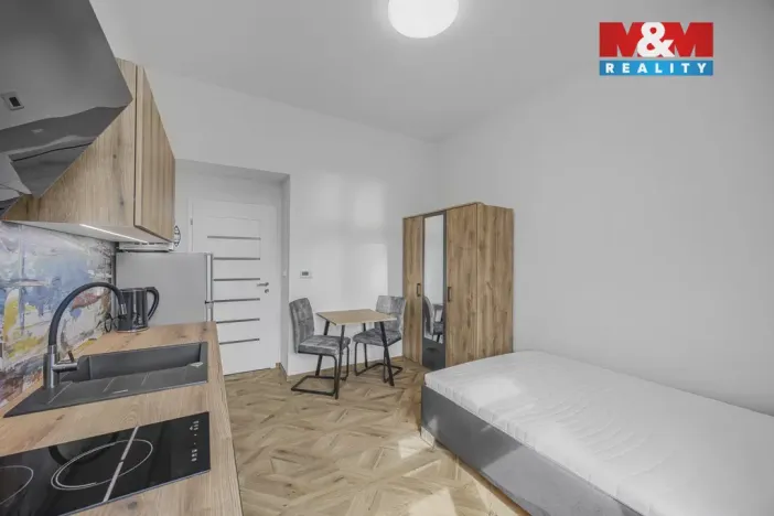 Pronájem bytu 1+kk, Praha - Nové Město, Legerova, 20 m2